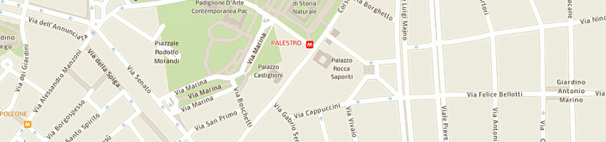 Mappa della impresa concetto (srl) a MILANO