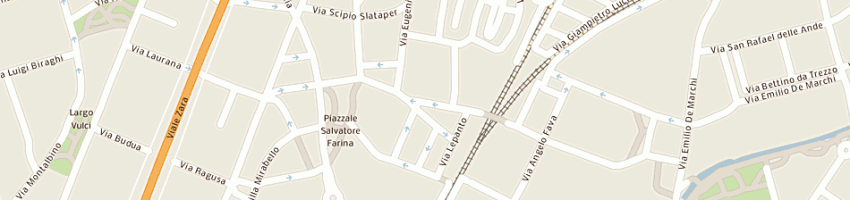 Mappa della impresa elettrofonica srl a MILANO