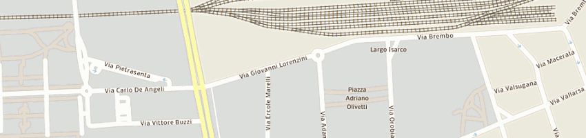 Mappa della impresa bic italia spa a MILANO