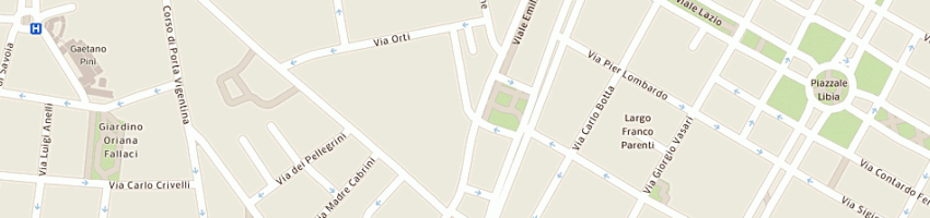 Mappa della impresa dave srl a MILANO