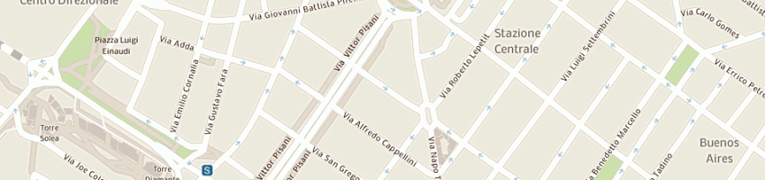 Mappa della impresa mamsa srl a MILANO