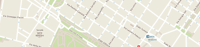 Mappa della impresa carry express-moto consegne metropolitane srl a MILANO