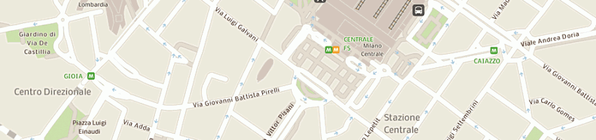 Mappa della impresa gruppo moda srl a MILANO