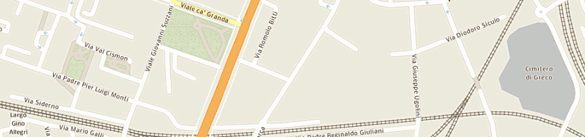 Mappa della impresa p e p incentive e convention srl a MILANO