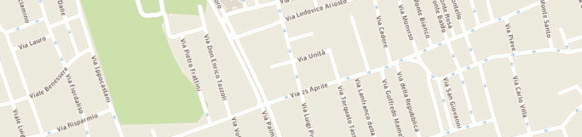 Mappa della impresa brocca luigi e figli spa a MILANO