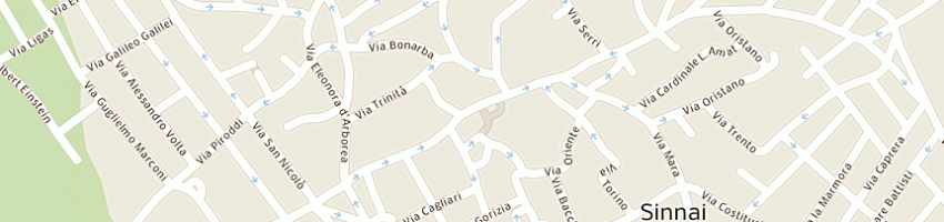 Mappa della impresa profumeria marina 2 di cuccu marina e c sas a CAGLIARI