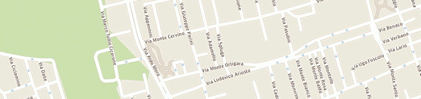 Mappa della impresa dinamys srl a MILANO