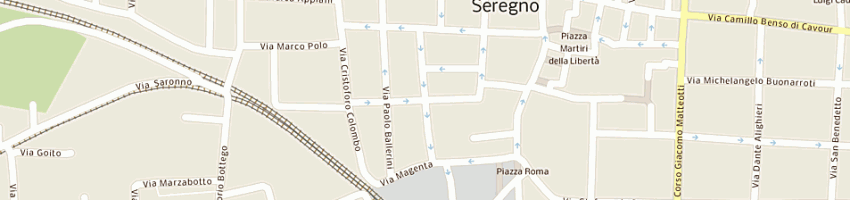 Mappa della impresa mariani laura a SEREGNO