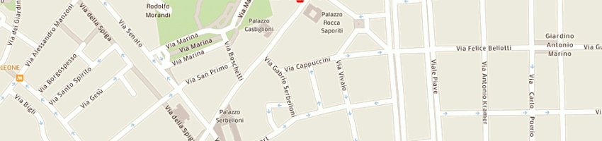 Mappa della impresa maggio spa a MILANO