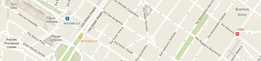 Mappa della impresa ivano boni di del pizzo aniceto a MILANO