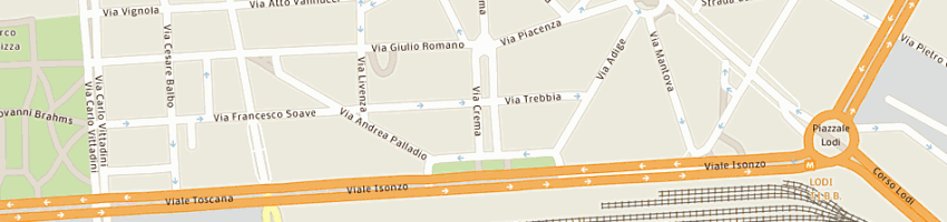 Mappa della impresa nava angelo a MILANO