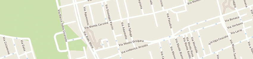 Mappa della impresa allestimenti portanuova srl a MILANO