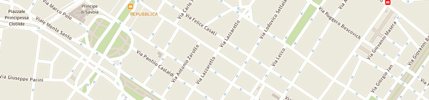 Mappa della impresa banca pop emilia romagna a MILANO