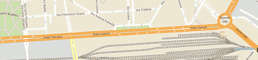 Mappa della impresa e-utile spa a MILANO