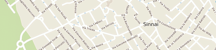 Mappa della impresa cappai antonio a SINNAI