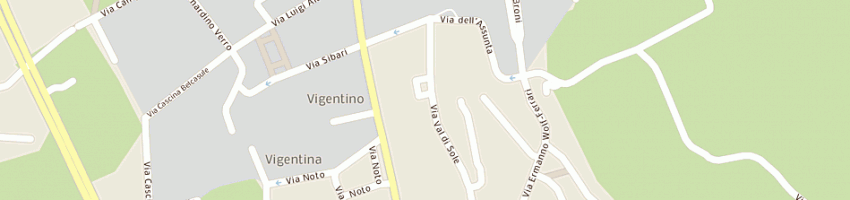 Mappa della impresa unes maxi srl a MILANO