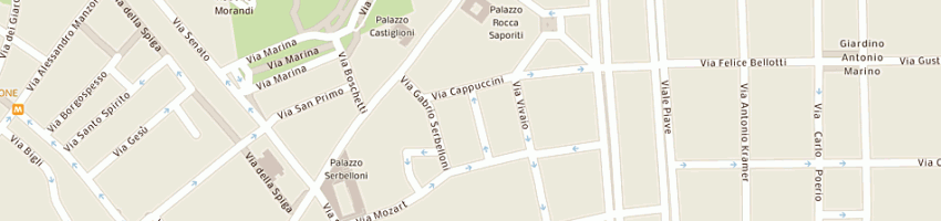 Mappa della impresa studio legale delfino e associati, willke farr e gallagher llp a MILANO