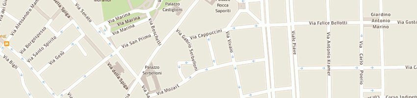 Mappa della impresa pdb srl a MILANO