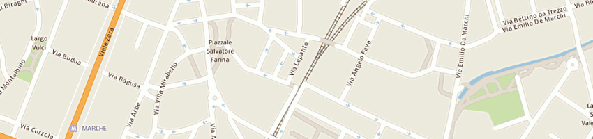 Mappa della impresa univisual di grizzanti gaetano a MILANO
