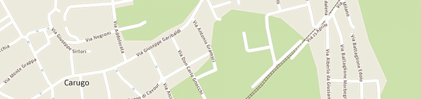 Mappa della impresa oliva paolo a CARUGO