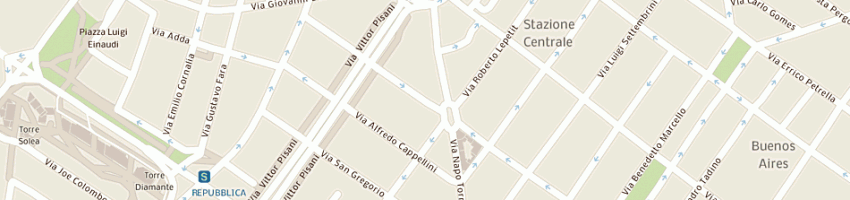 Mappa della impresa costlan editori srl a MILANO