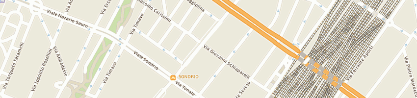 Mappa della impresa impresa vazzana geom francesco a MILANO
