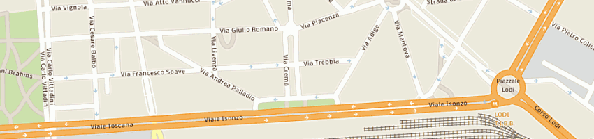 Mappa della impresa chepara sas di parapini attilio e c a MILANO