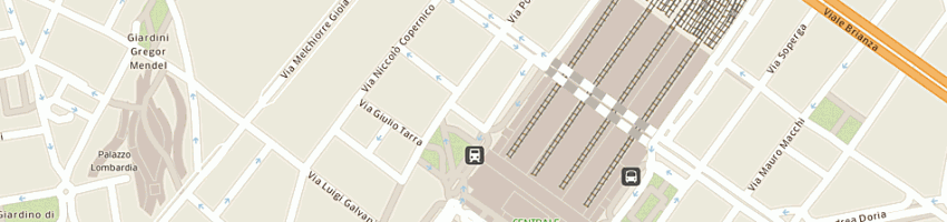 Mappa della impresa assicurazioni ortigara di umberto ortigara sas a MILANO