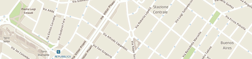Mappa della impresa geda sdf di sommella gennaro e sommella davide a MILANO