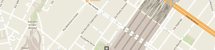 Mappa della impresa garbin luca stefano a MILANO
