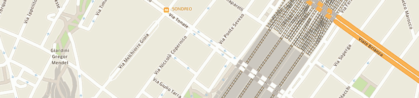 Mappa della impresa assicentrale sas di boarini licinio a MILANO