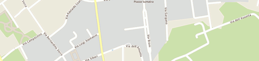 Mappa della impresa tempral srl a MILANO