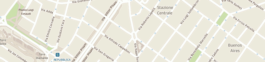 Mappa della impresa pupa forever di zanzuri silvio e c snc a MILANO