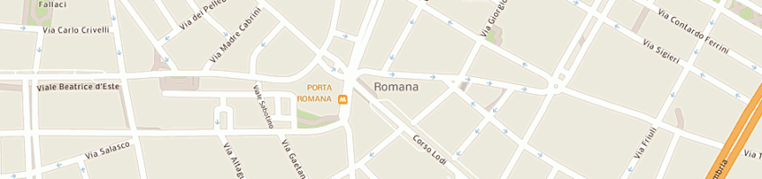 Mappa della impresa aegea sas di giulia gaia e c a MILANO