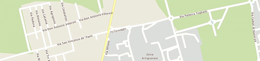 Mappa della impresa simm srl a DESIO