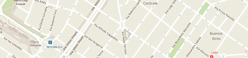 Mappa della impresa baldassarre a MILANO