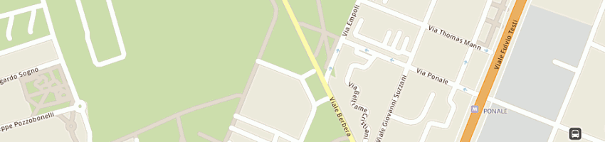 Mappa della impresa tizit spa a MILANO