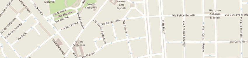 Mappa della impresa amministrazione stabile vvivaio 19 - 21 a MILANO