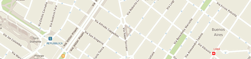 Mappa della impresa technoconsult sas di paolo bianchi e c a MILANO