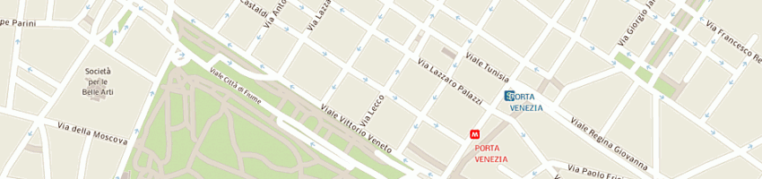 Mappa della impresa platania vincenzo a MILANO