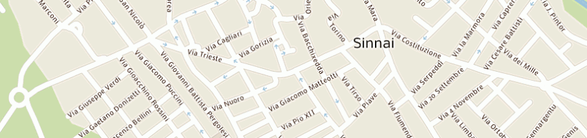 Mappa della impresa atzei cesare a SINNAI
