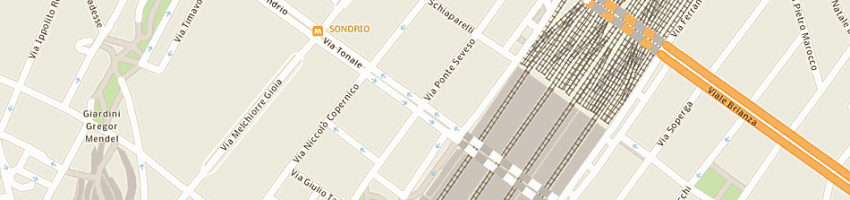 Mappa della impresa zanardi risparmio (srl) a MILANO