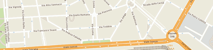 Mappa della impresa fare srl a MILANO
