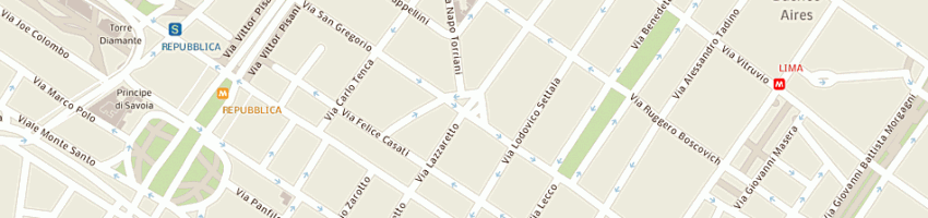Mappa della impresa galbiati assicurazioni sas di giorgio galbiati e c a MILANO