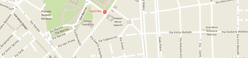 Mappa della impresa bluit srl a MILANO