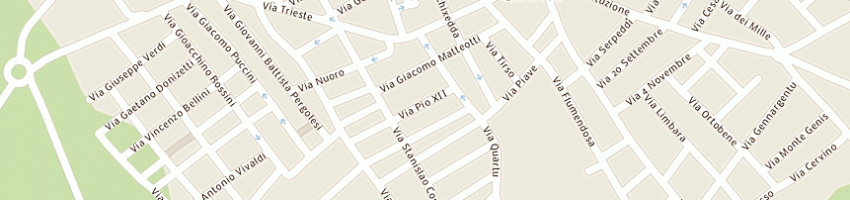 Mappa della impresa monni luigi a SINNAI