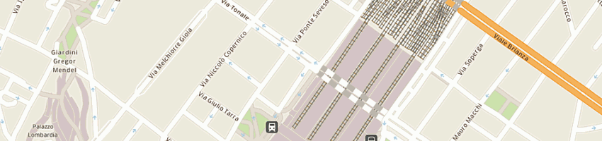 Mappa della impresa prosperita' di xiang xuzhen e c sas a MILANO