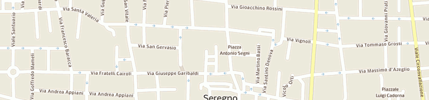 Mappa della impresa servizi aziendali integrati sai srl a SEREGNO