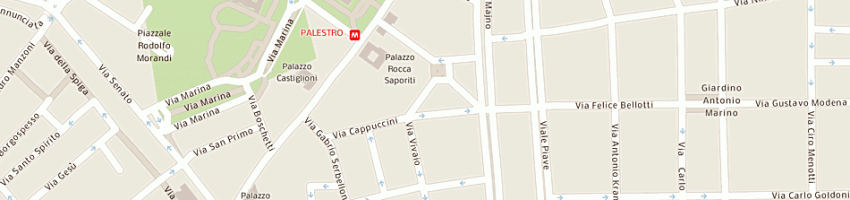 Mappa della impresa bird sas di carla grazia giagnoni e c a MILANO