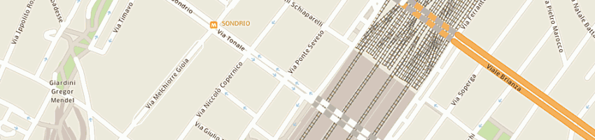 Mappa della impresa mariani vitali albertina a MILANO
